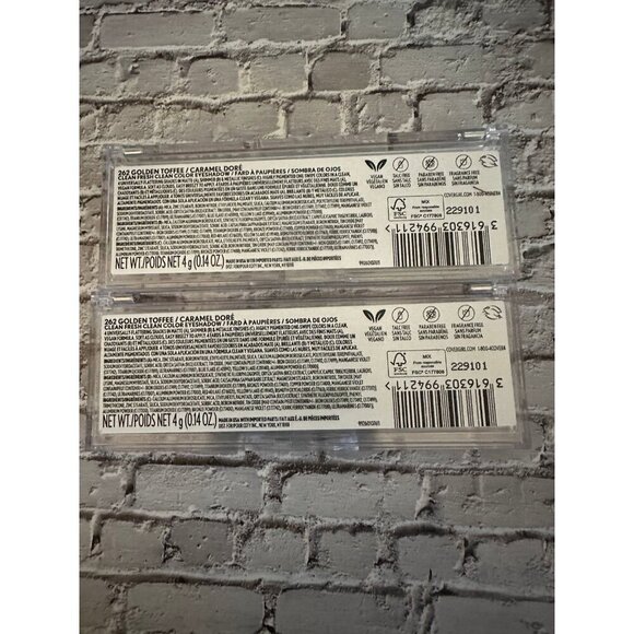 Covergirl Clean Color Eye Shadow Quad - #262 - Golden Toffee - 2 included - Picture 3 of 4